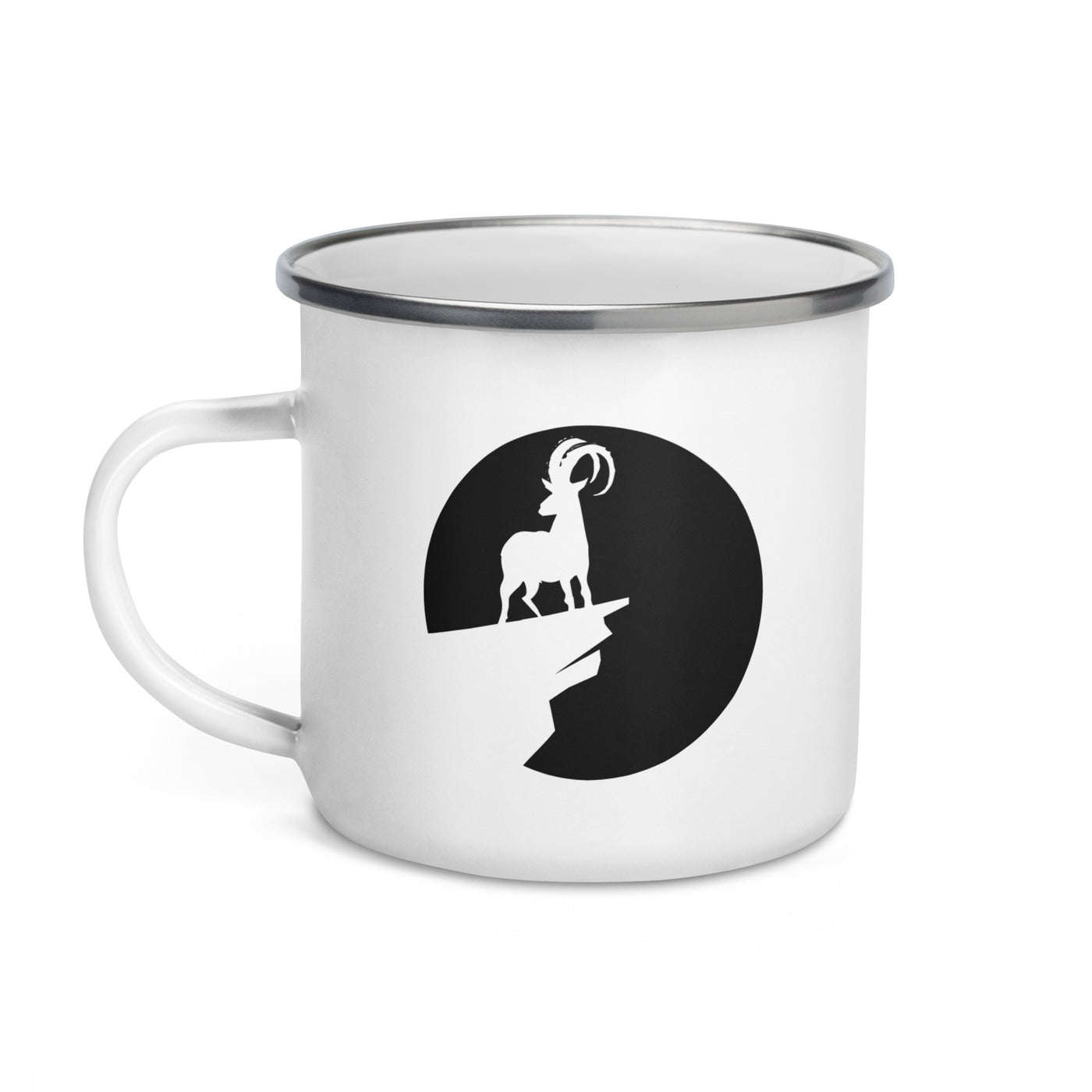 Goat - Emaille Tasse berge