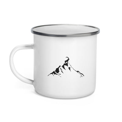 Goat - Mountain - Emaille Tasse berge