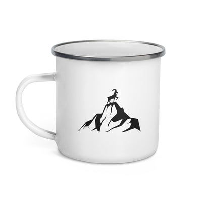 Goat - Mountain (9) - Emaille Tasse berge