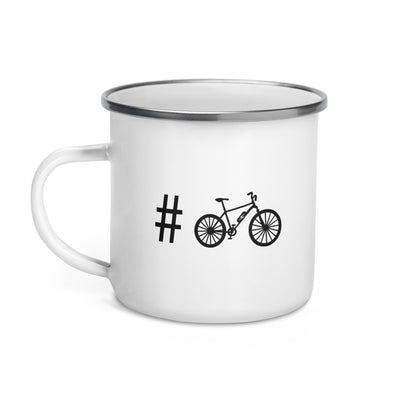 Hashtag - E-Bike - Emaille Tasse e-bike