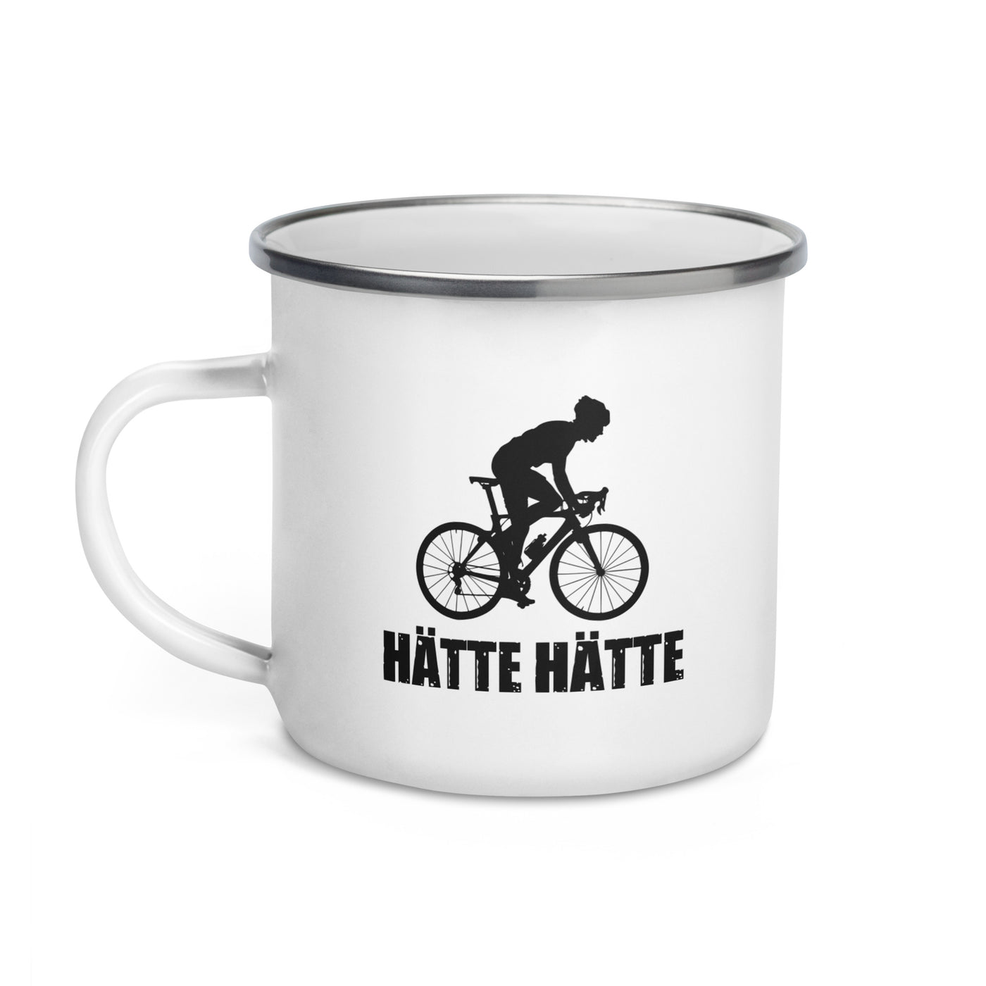 Hatte Hatte 2 - Emaille Tasse fahrrad