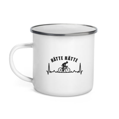 Hatte Hatte 3 - Emaille Tasse fahrrad