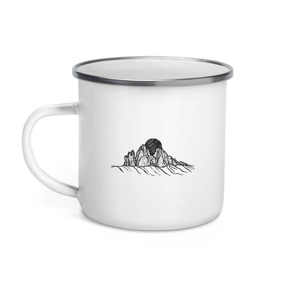 Drei Zinnen - Emaille Tasse berge wandern