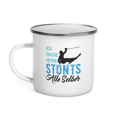 Ich Mache Meine Stunts Alle Selber - (S.K) - Emaille Tasse klettern