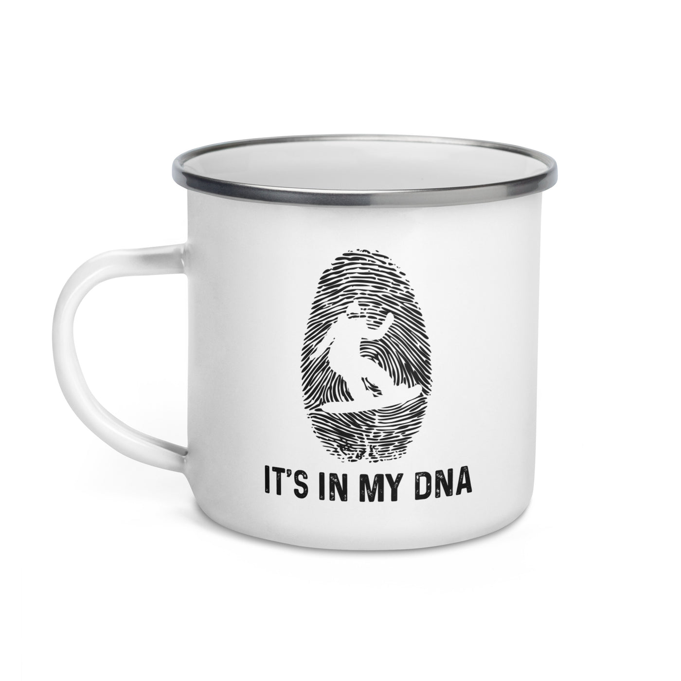 It'S In My Dna 1 - Emaille Tasse snowboarden