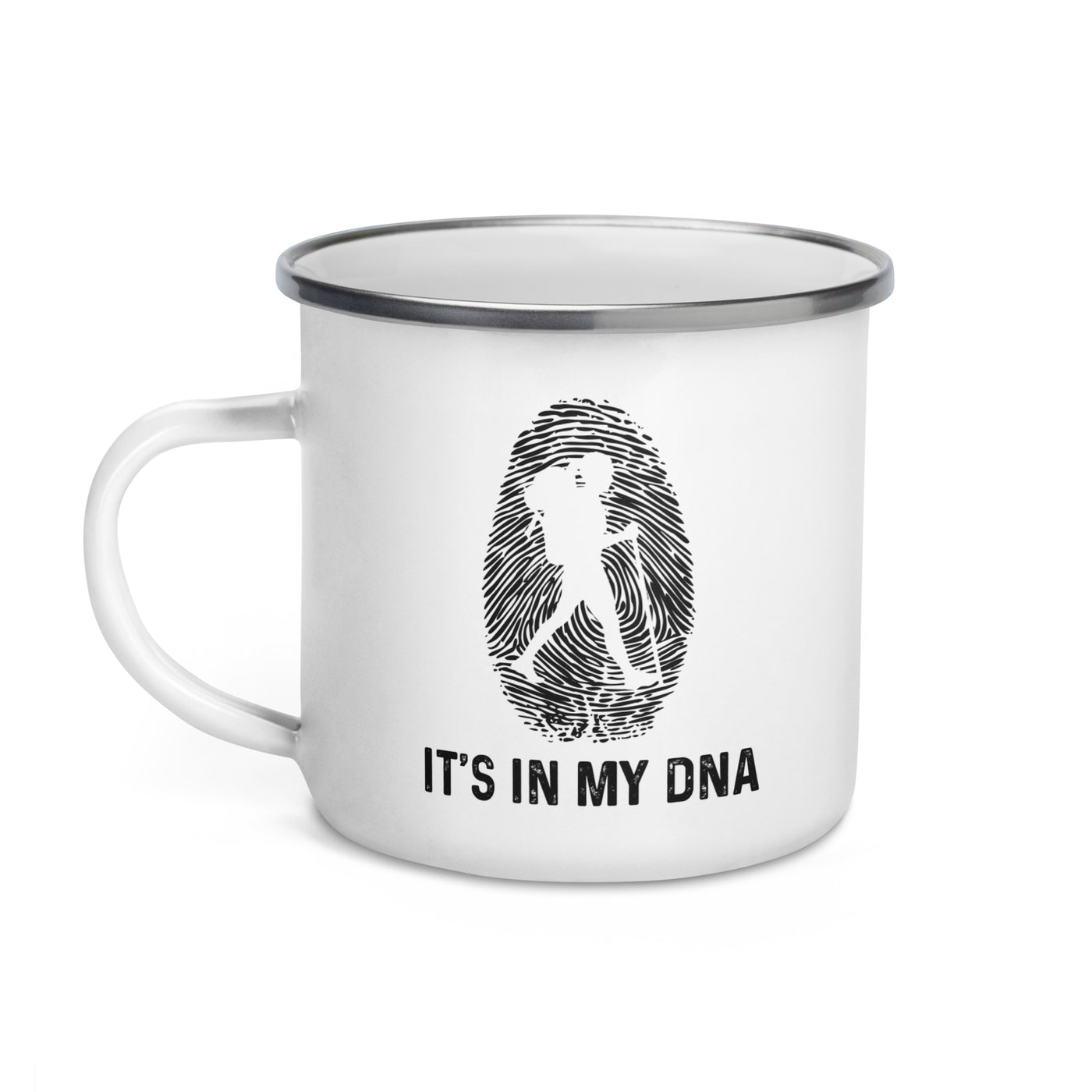 It'S In My Dna 1 - Emaille Tasse wandern