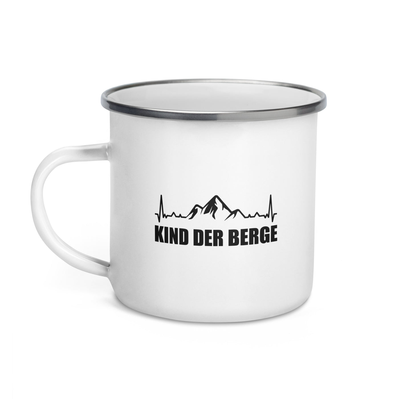 Kind Der Berge 1 - Emaille Tasse berge