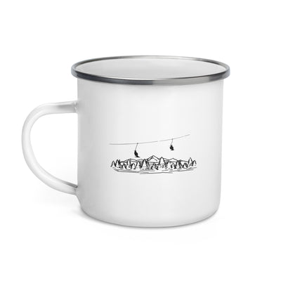 Mountain - Skiing (21) - Emaille Tasse ski