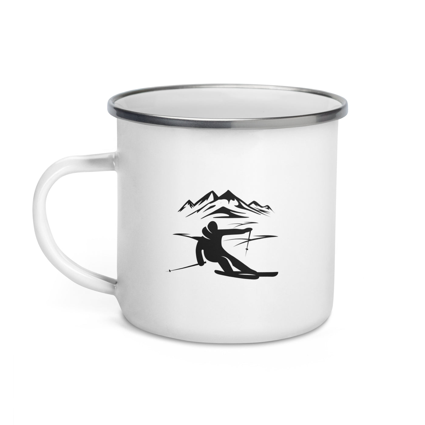 Mountain - Skiing (36) - Emaille Tasse ski