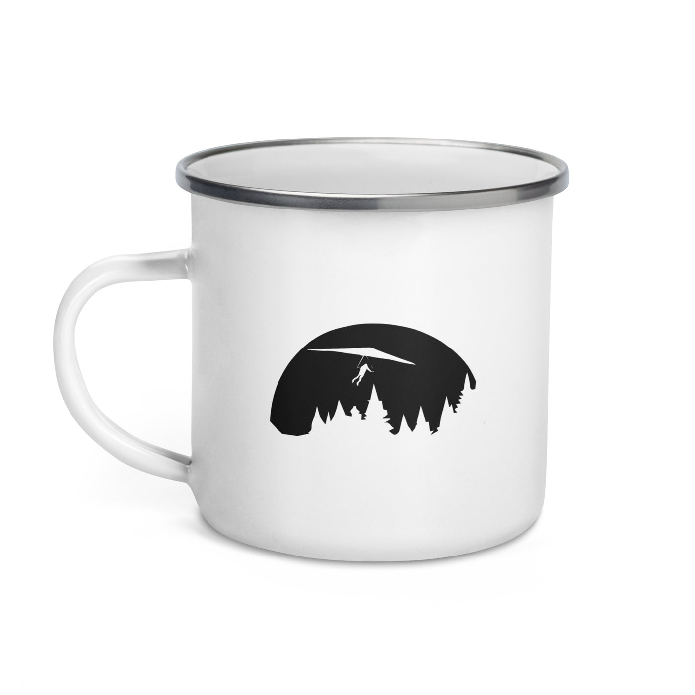 Paragliding - Emaille Tasse berge