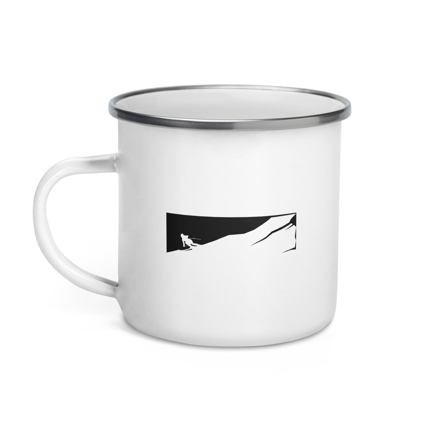 Skiing (20) - Emaille Tasse ski