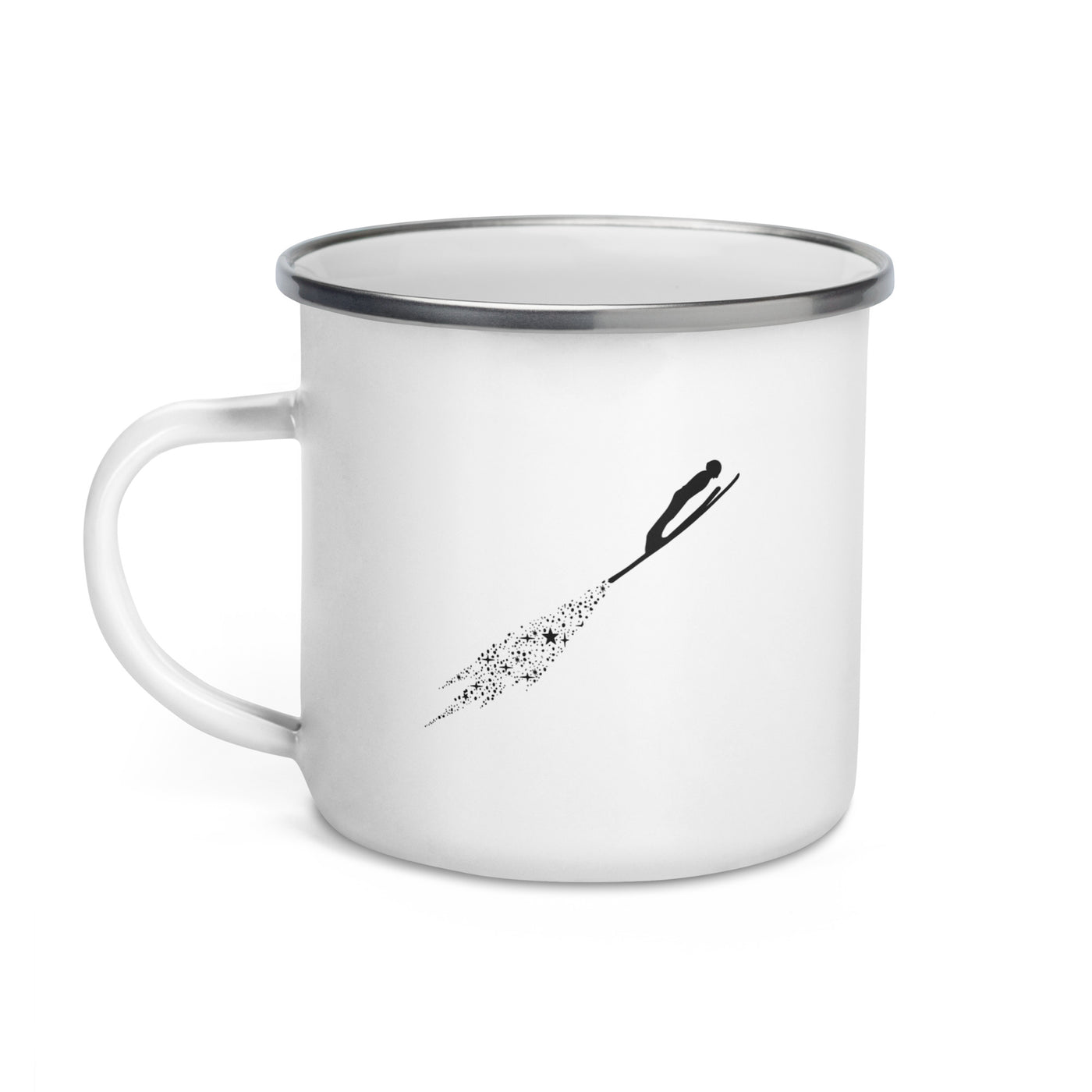 Skiing (54) - Emaille Tasse ski