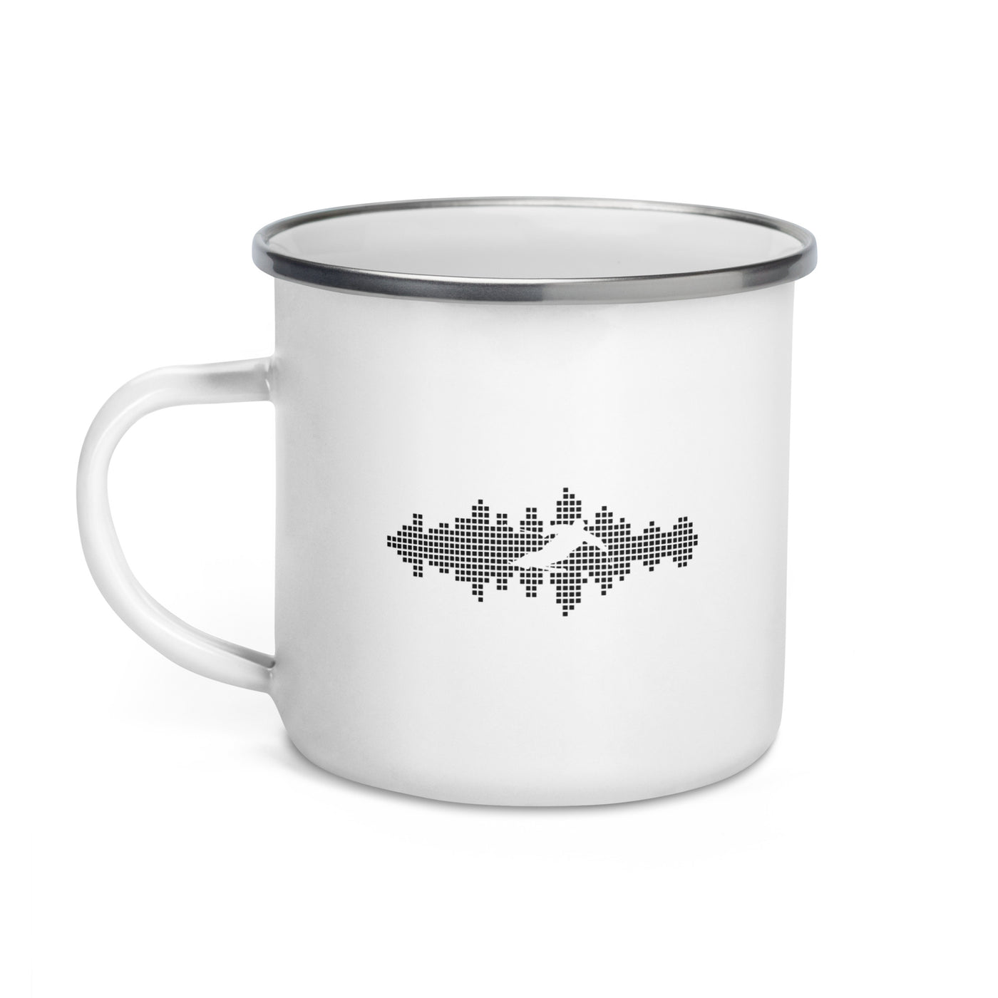 Sound Waves - Skiing - Emaille Tasse ski