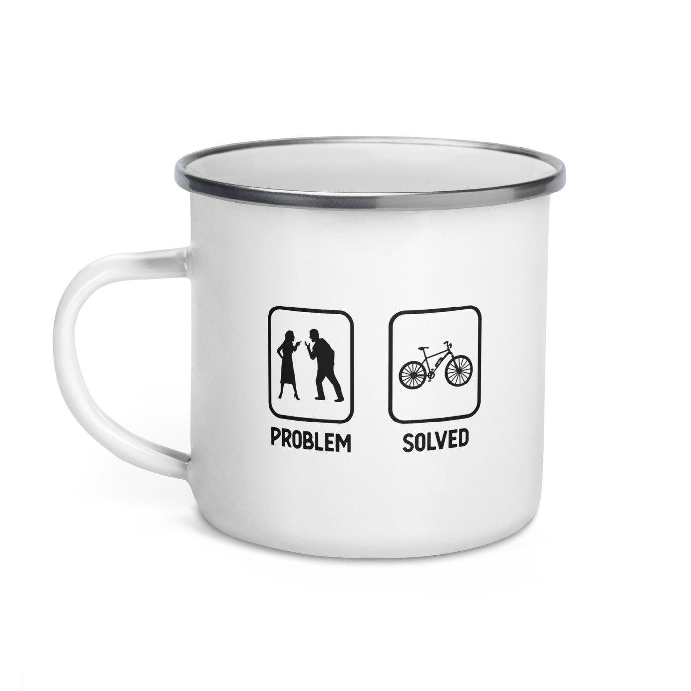 Problem Solved - E-Bike - Emaille Tasse e-bike