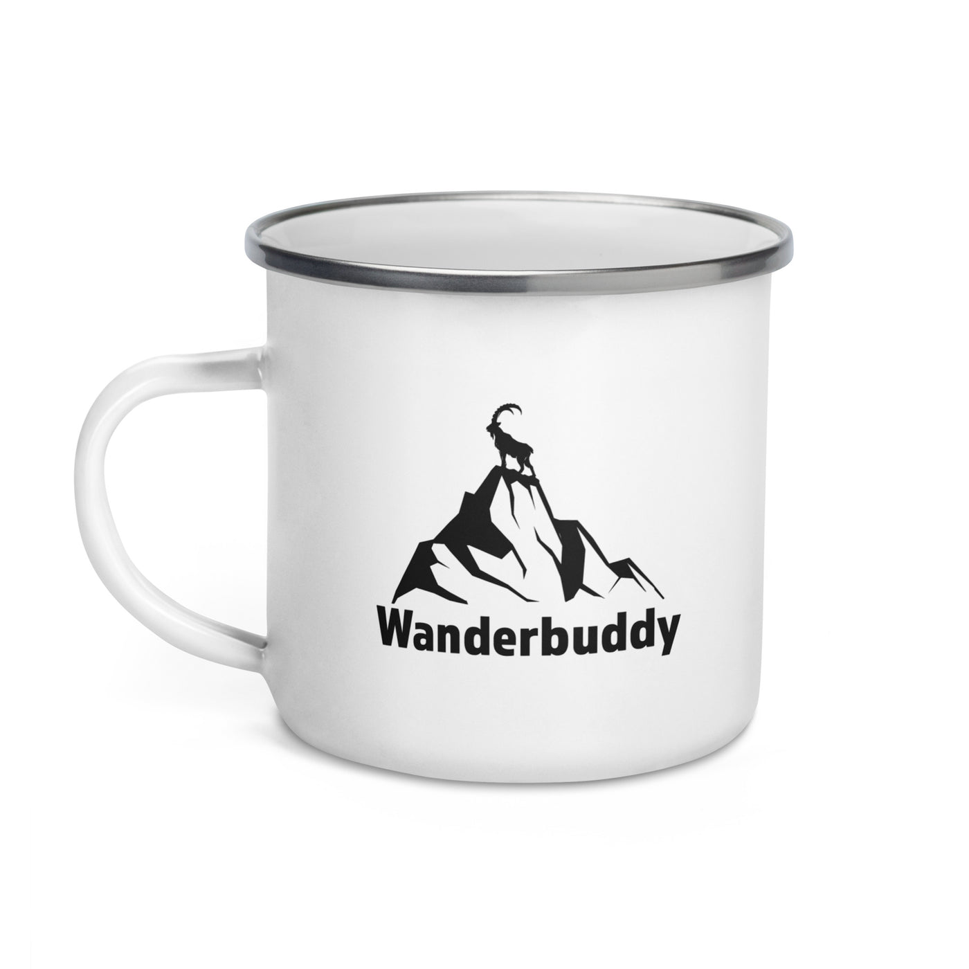 Wanderbuddy - Emaille Tasse wandern