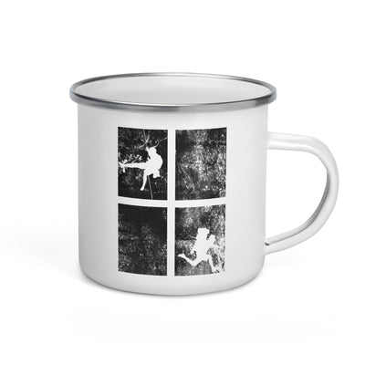 4 Rectangles - Climbing - Emaille Tasse klettern Default Title