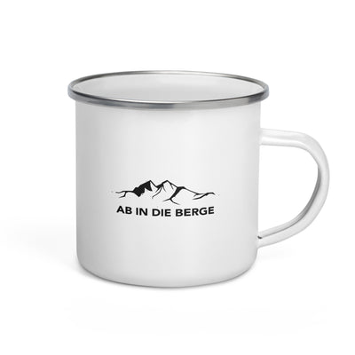 Ab In Die Berge - Emaille Tasse berge Default Title