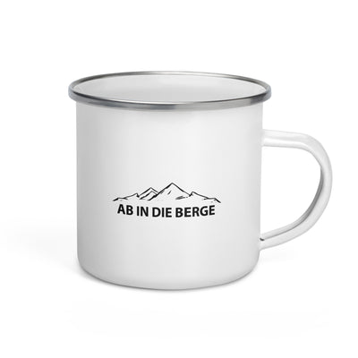 Ab In Die Berge - Emaille Tasse berge Default Title