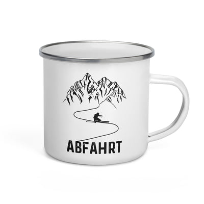 Abfahrt. - Emaille Tasse ski Default Title