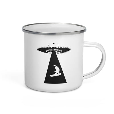 Alienship - Snowboarding - Emaille Tasse snowboarden Default Title