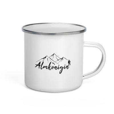 Almkönigin - Emaille Tasse wandern Default Title