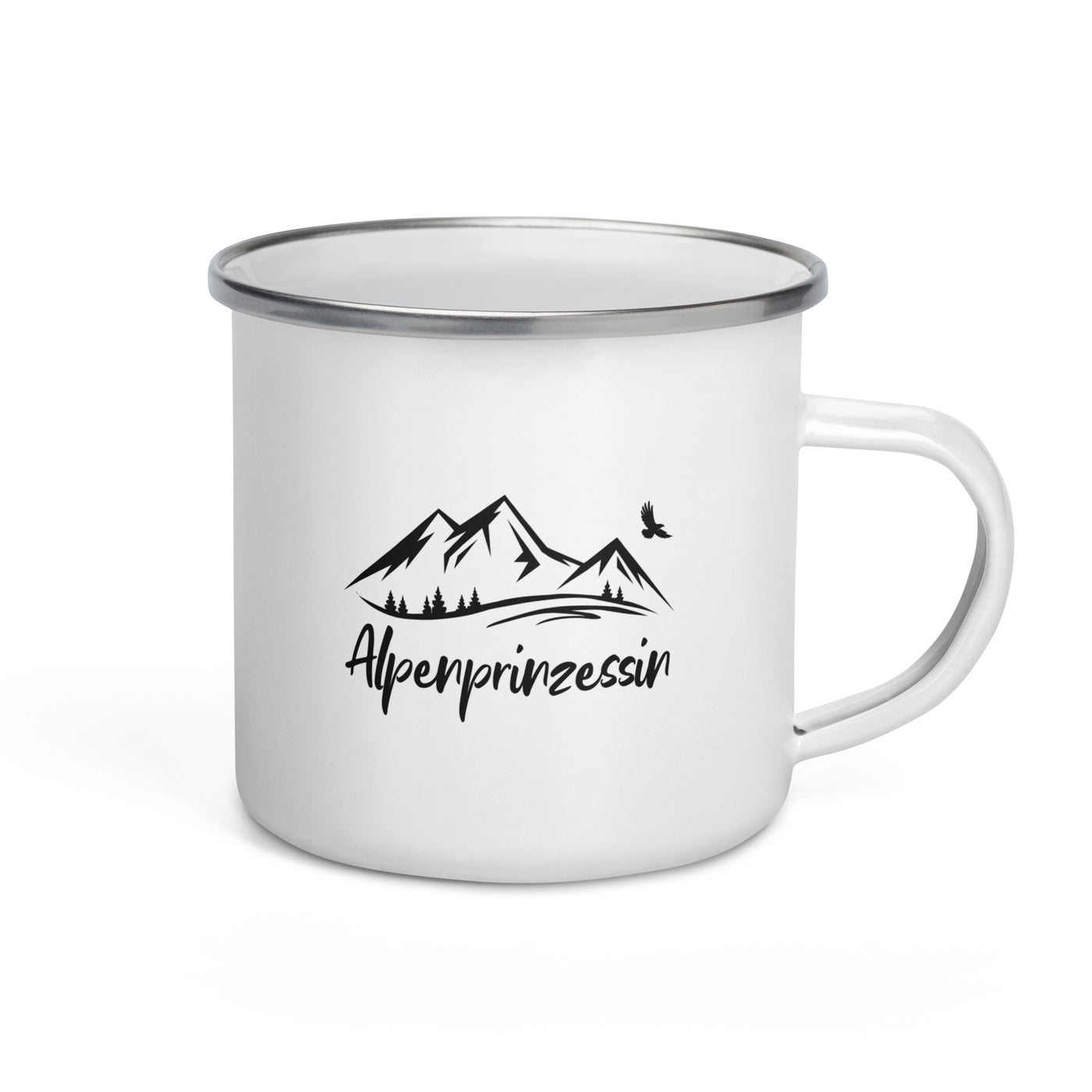 Alperprinzessin - Emaille Tasse berge Default Title