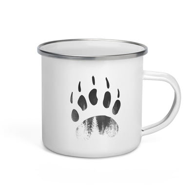 Bear - Emaille Tasse camping Default Title