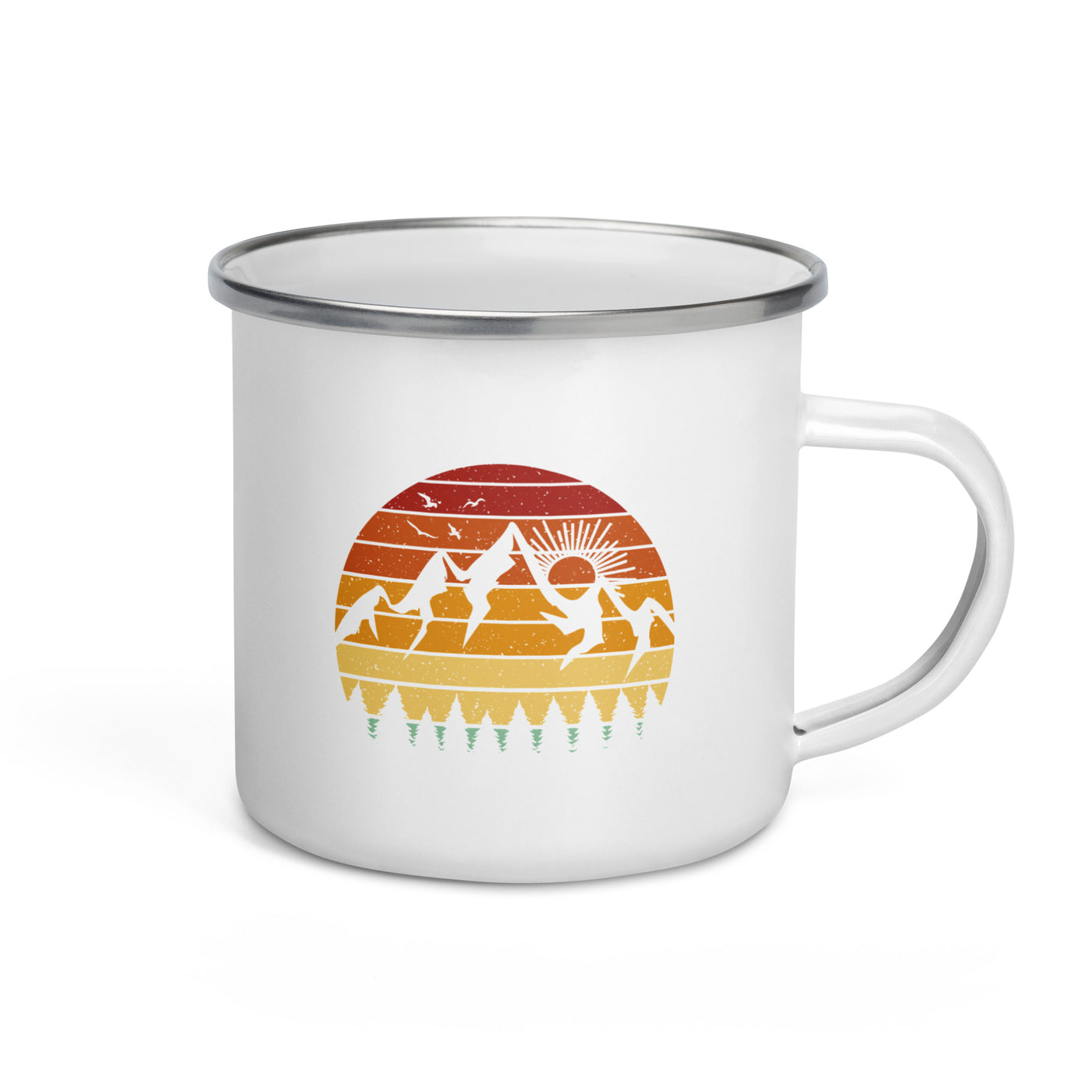 Berge Vintage - Emaille Tasse berge Default Title