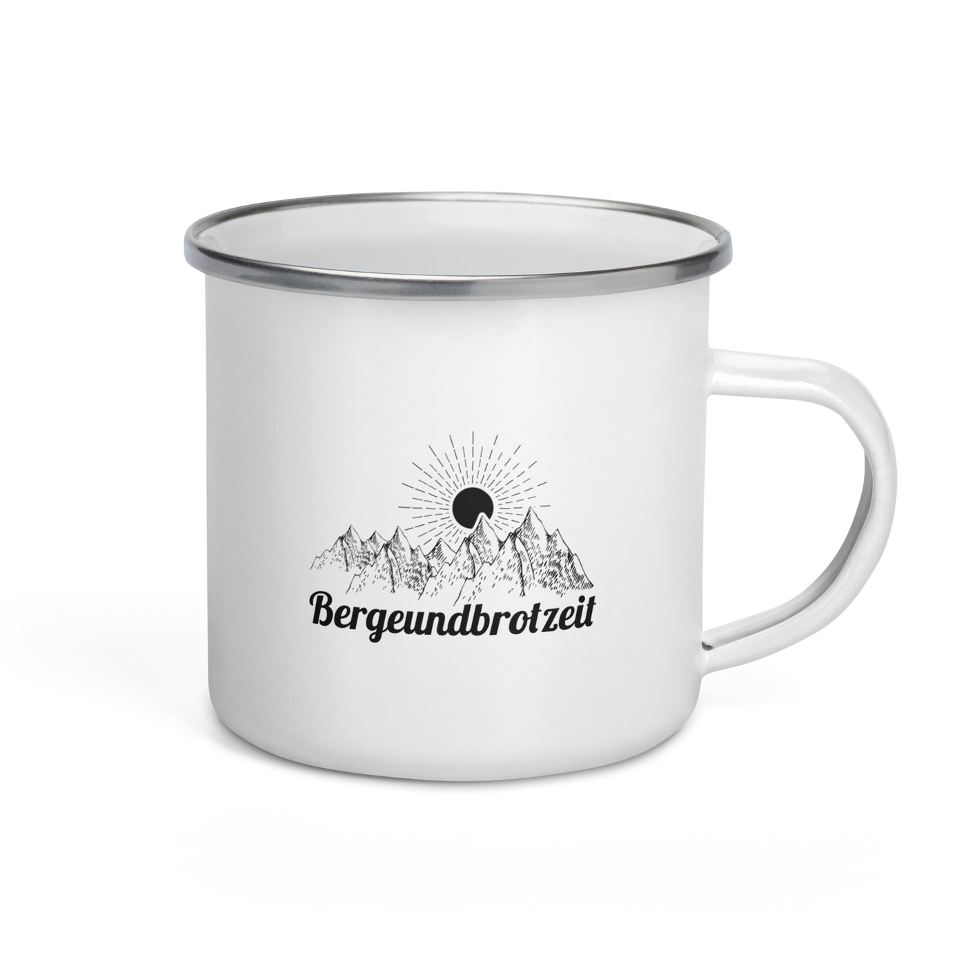 Bergeundbrotzeit - Emaille Tasse berge Default Title