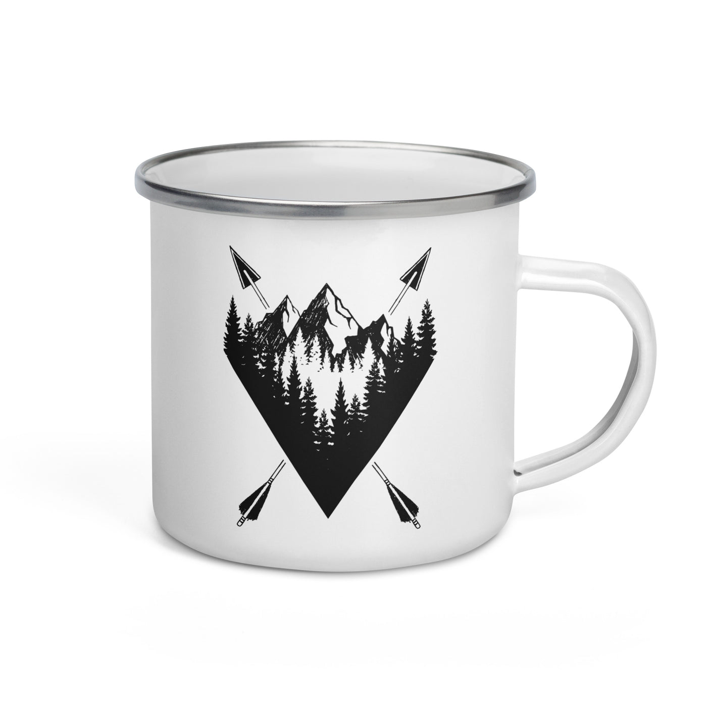 Bergführer - Emaille Tasse berge klettern Default Title