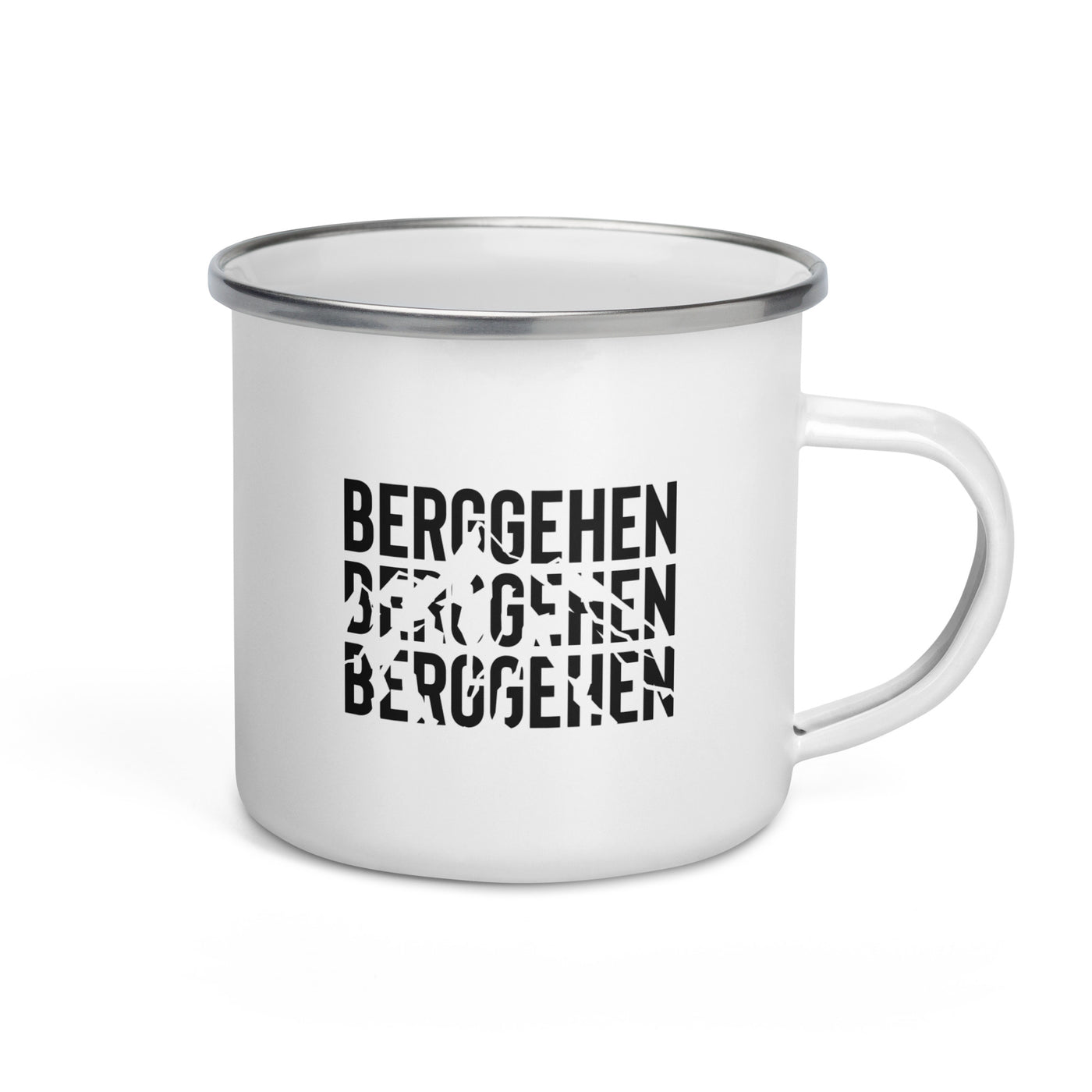 Berggehen - Emaille Tasse berge Default Title