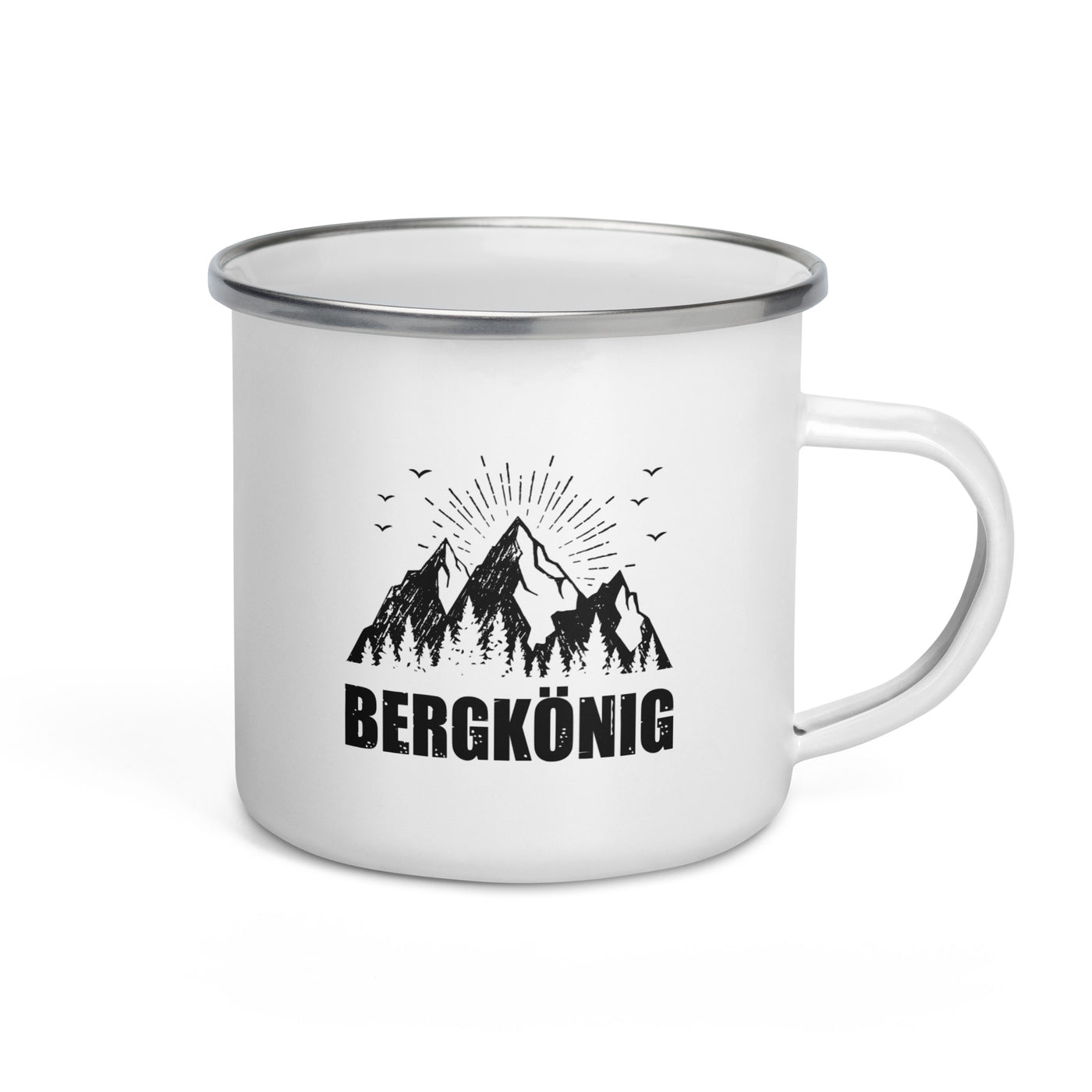 Bergkonig - Emaille Tasse berge Default Title