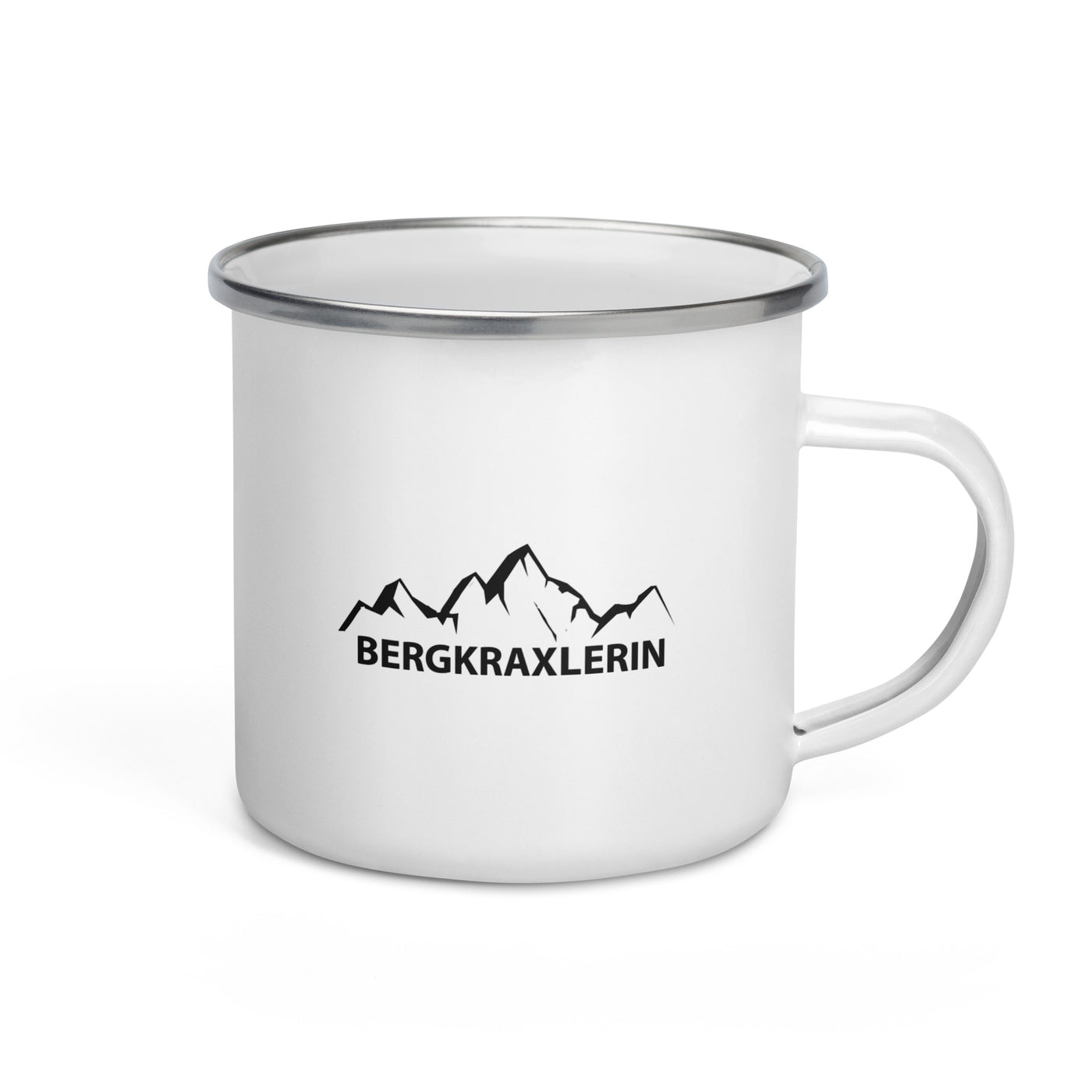 Bergkraxlerin (10) - Emaille Tasse berge Default Title