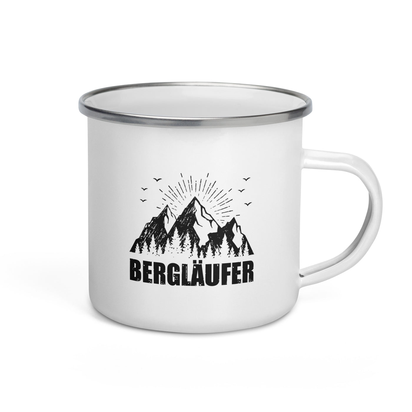 Berglaufer - Emaille Tasse berge Default Title