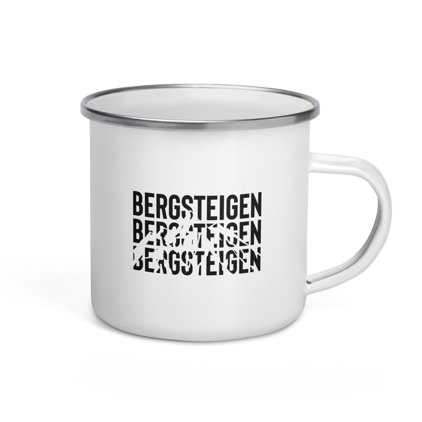 Bergsteigen - Emaille Tasse berge Default Title