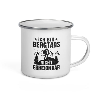 Bergtags Nicht Erreichbar - Emaille Tasse berge wandern Default Title