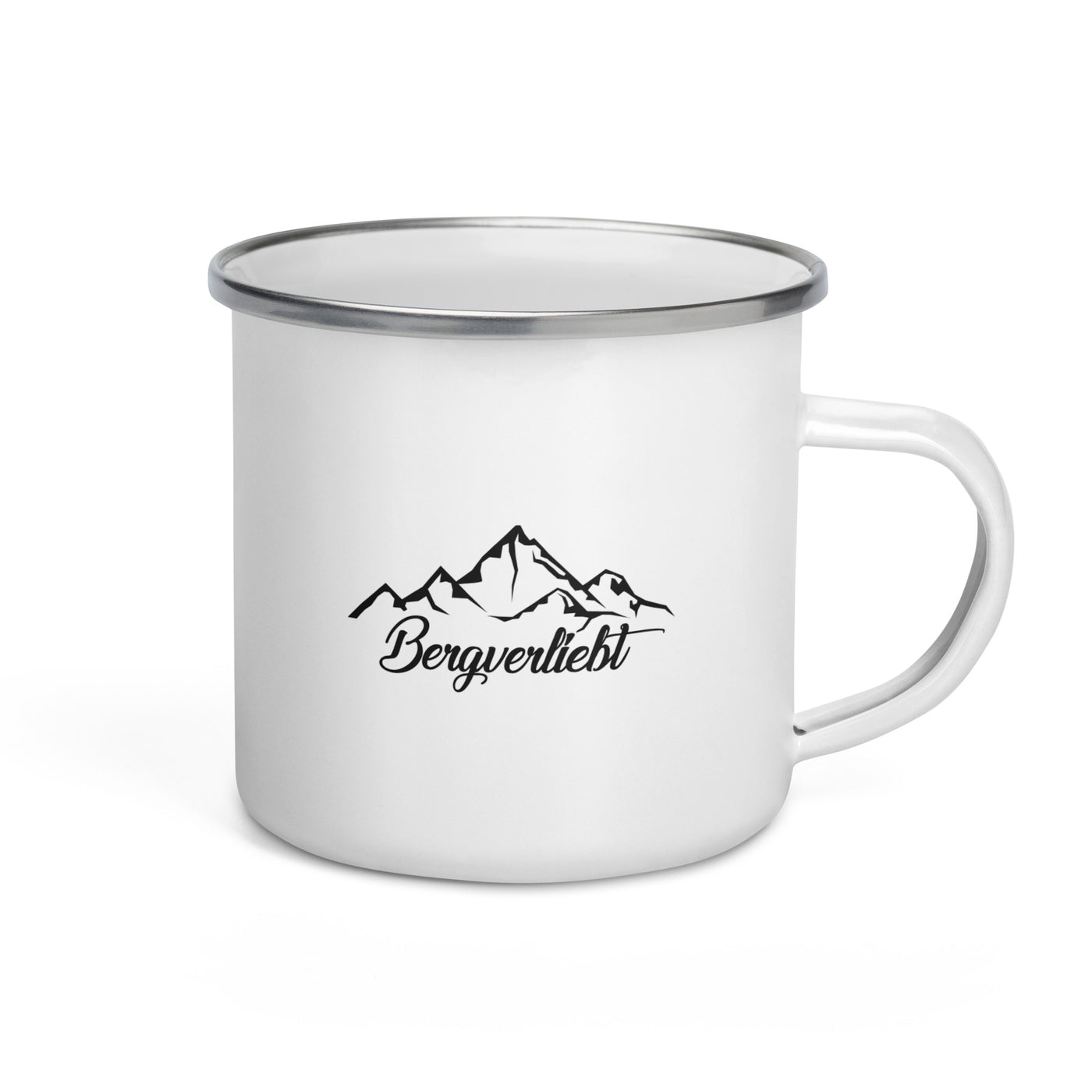 Bergverliebt (12) - Emaille Tasse berge Default Title