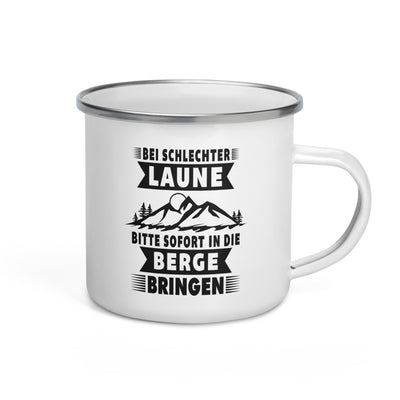 Bitte Sofort In Die Berge Bringen - Emaille Tasse berge Default Title