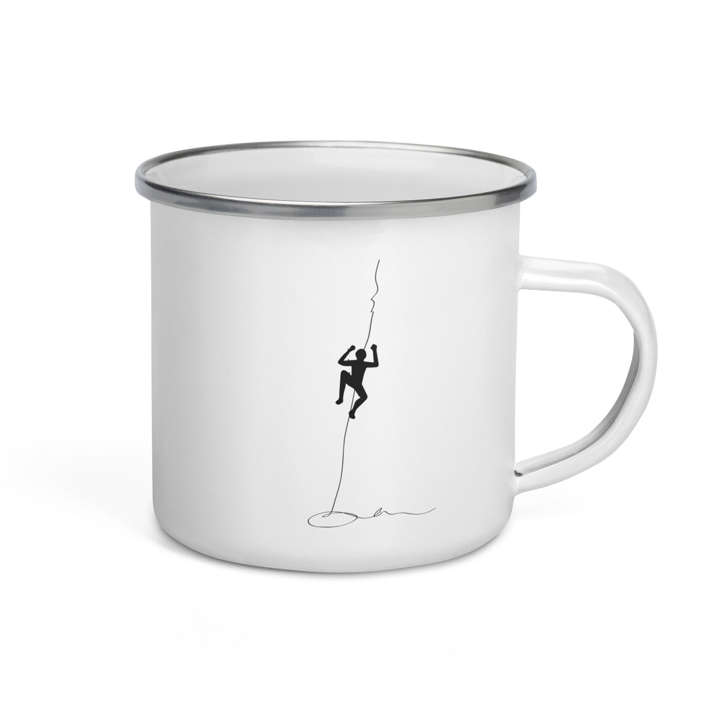 Climbing - Emaille Tasse klettern Default Title