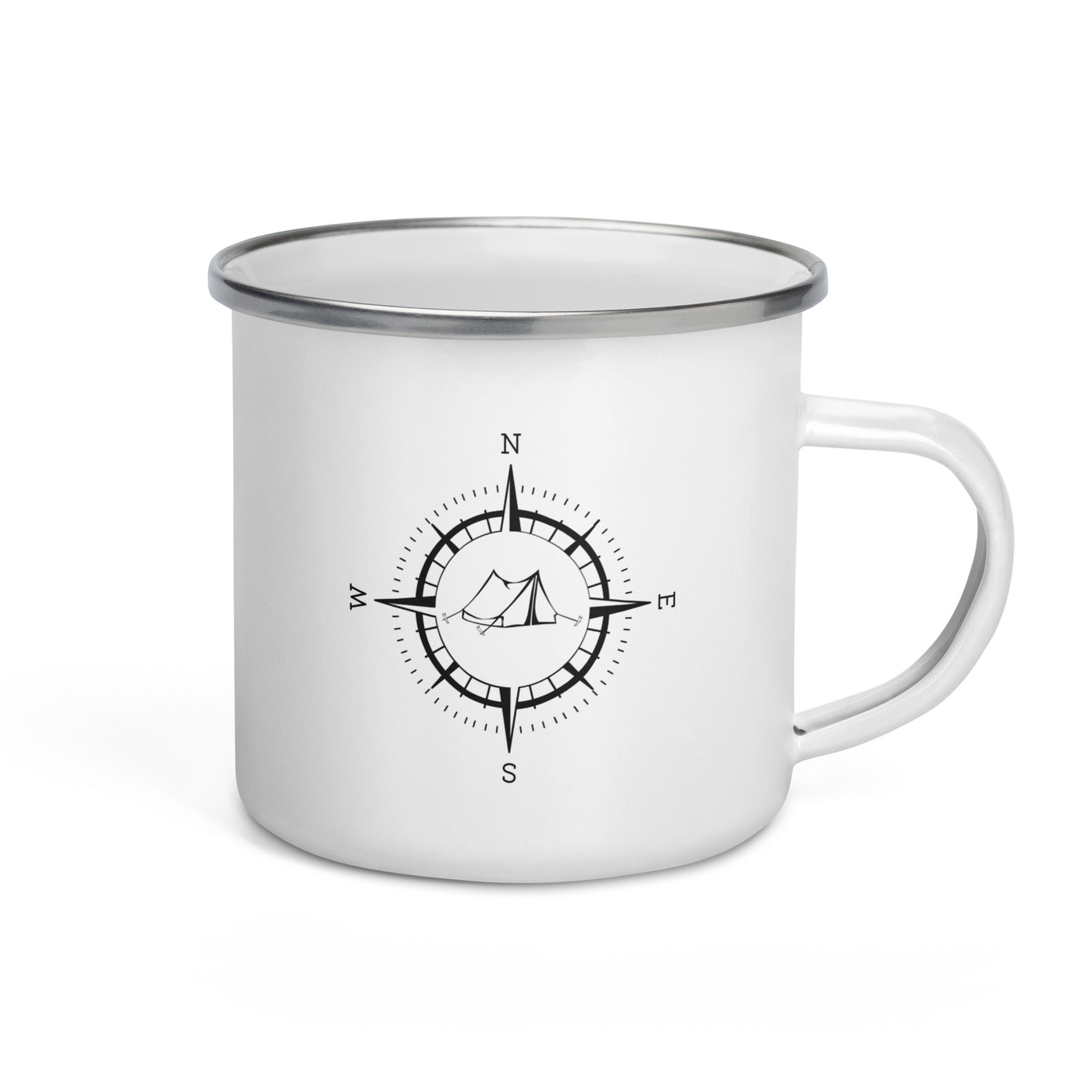 Compass And Camping - Emaille Tasse camping Default Title