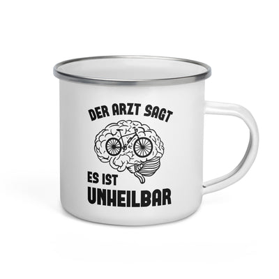 Der Arzt Sagt Es Ist Unheilbar - Emaille Tasse e-bike Default Title