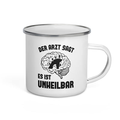 Der Arzt Sagt Es Ist Unheilbar - Emaille Tasse klettern Default Title