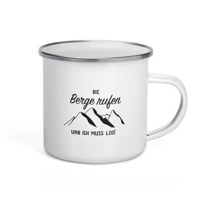 Die Berge Rufen Und Ich Muss Los - Emaille Tasse berge Default Title