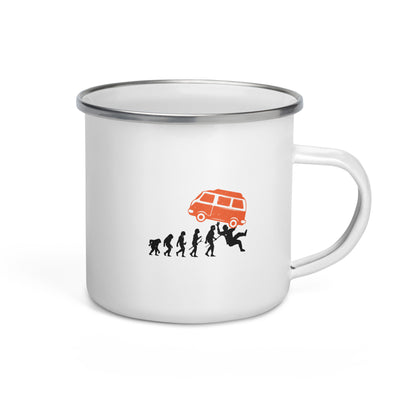 Evolution Und Camping Van - Emaille Tasse camping Default Title