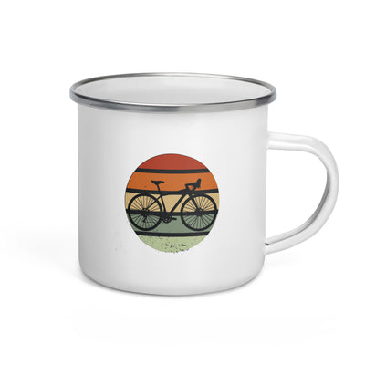 Fahrrad Vintage - Emaille Tasse fahrrad Default Title