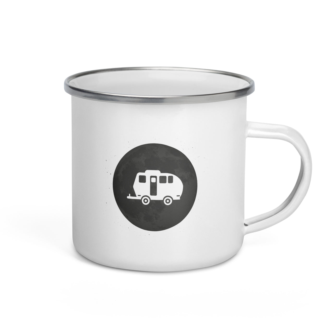 Full Moon - Camping Caravan - Emaille Tasse camping Default Title