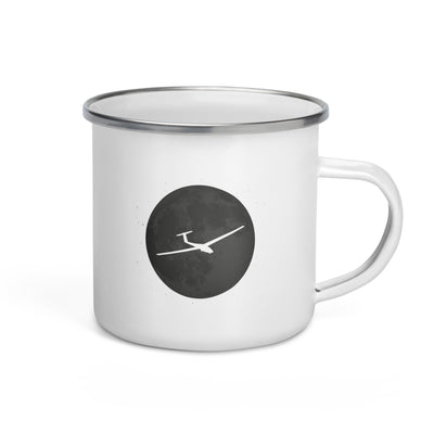 Full Moon - Sailplane - Emaille Tasse berge Default Title