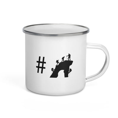 Hashtag - Climbing - Emaille Tasse klettern Default Title