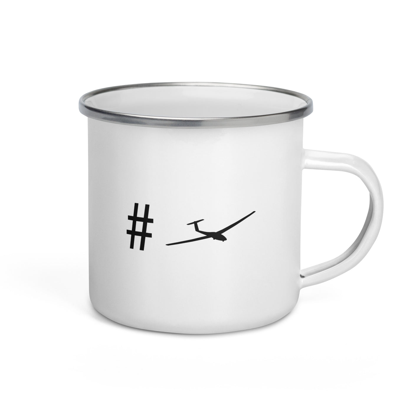 Hashtag - Sailplane - Emaille Tasse berge Default Title