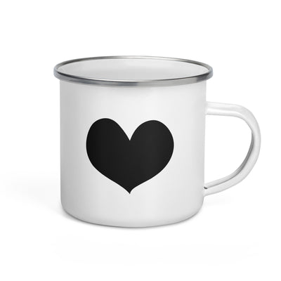 Heart - Camper - Emaille Tasse camping Default Title